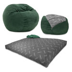 CordaRoy s Corduroy Convertible Bean Bag Chair Reviews Wayfair